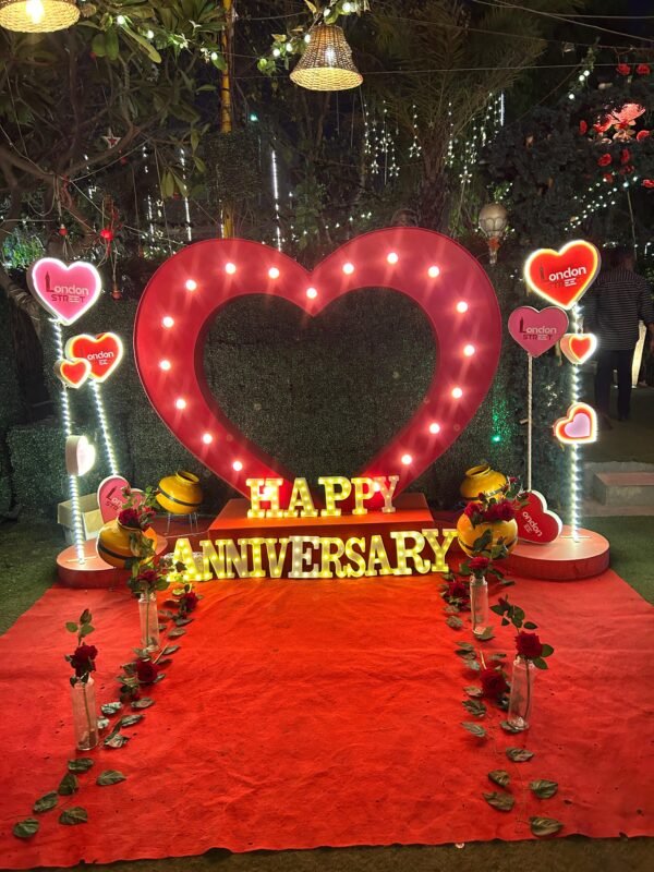 Heart Proposal at Anand Vihar - Image 3