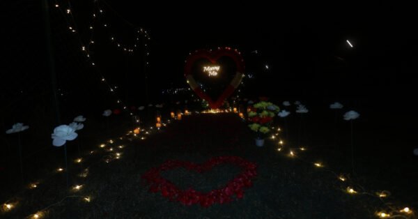Red Heart Proposal At EOD - Image 9