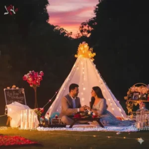 Canopy Tent in a Garden