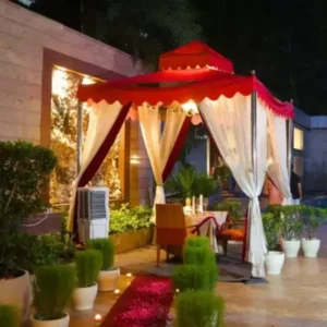 Poolside Cabana at Jaypee Siddharth