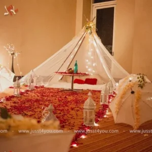 Indoor Private Cabana at Hyatt