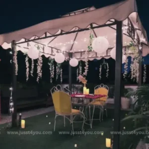 Private Romantic Terrace Cabana