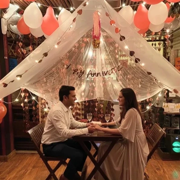 Private Indoor Candlelight Dinner in Janakpuri