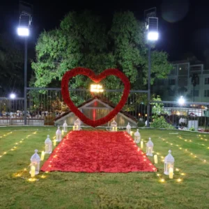 heart-decor-celebration-setup