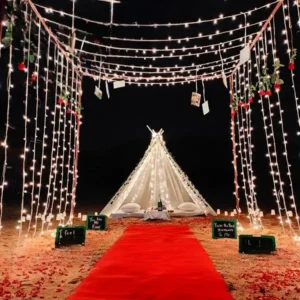 luxurious-tent-canopy-candlelight